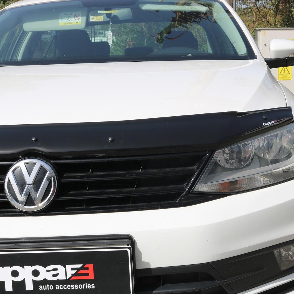 Дефлектор капота (EuroCap) для Volkswagen Jetta 2011-2018 гг