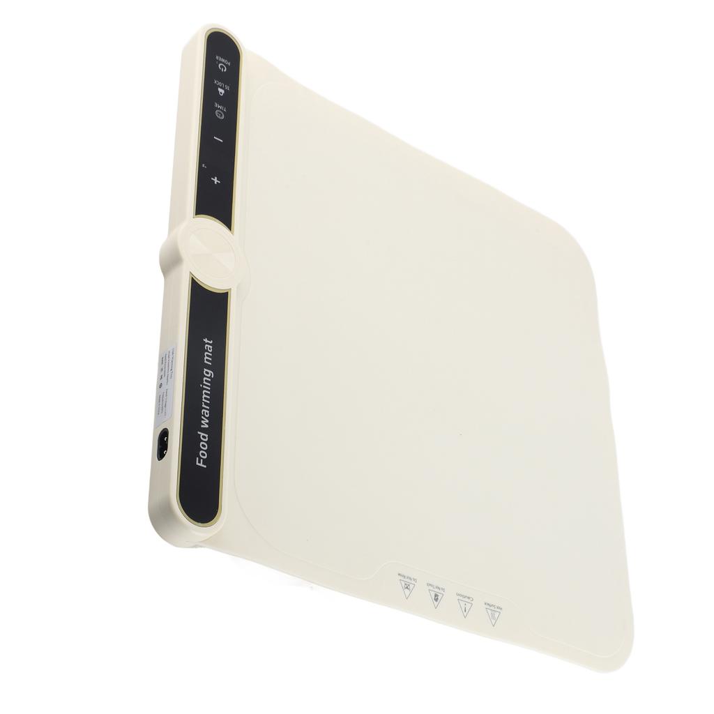 360W 6 Timer 9 Temperature Levels Portable Food Warming Mat Rolled Storage Silicone Electric Food Wa