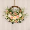 Rose Sakura Wreath Indoor Natural Vine Wreath for Window Outdoor Wedding