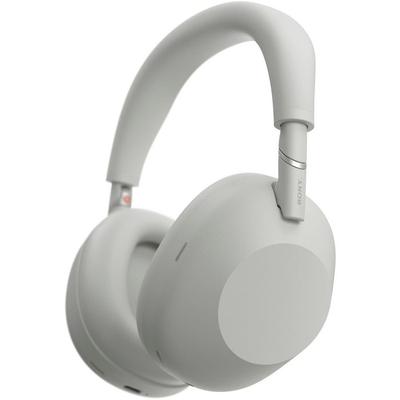 Sony WH-1000XM6 Platinum Silver: Wireless Headphones, Noise Cancelling, Bluetooth, Long Battery, Foldable, Ambient Sound Mode