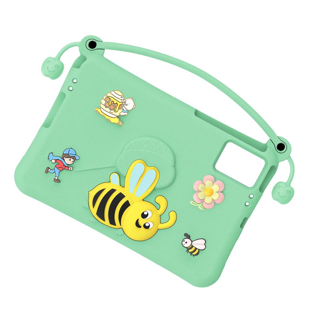 Shockproof Tablet Case with Stand and Handle, Washable EVA Foam Kids-Friendly Protective Cover Fits for , , , 11-inch