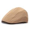 Весна Лето Тонкая Мужская Кепка Берет Британская Винтажная Кепка Газетчика Кепка Художника
