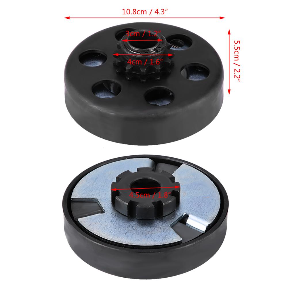 Центробежный 3/4-дюймовый центробежный 3/4-дюймовый 12-зубчатый #35 набор винтов цепи для картинга 6.5HP PBH540687