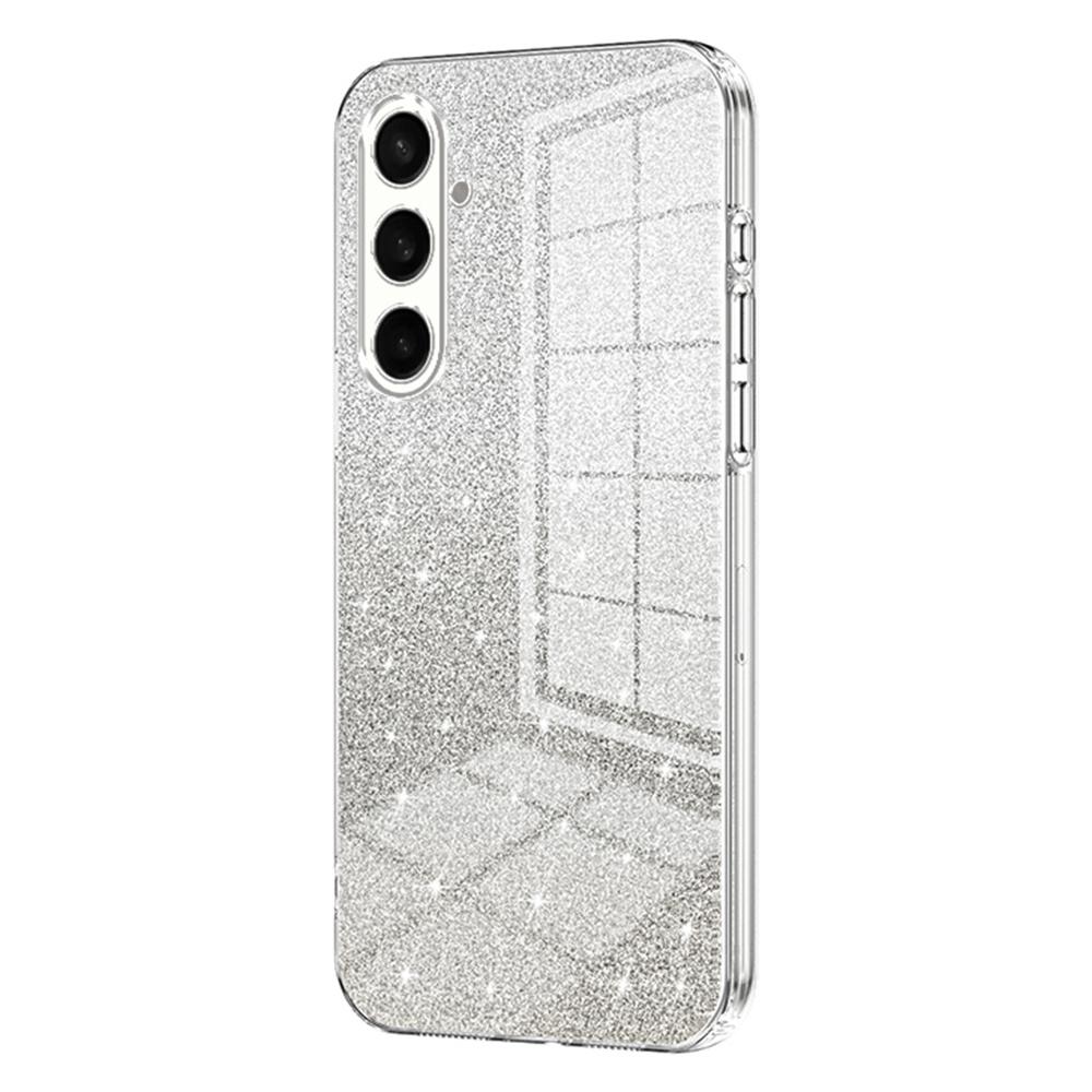 For Samsung Galaxy A55 5G Case Electroplating Gradient Glitter TPU Phone Cover