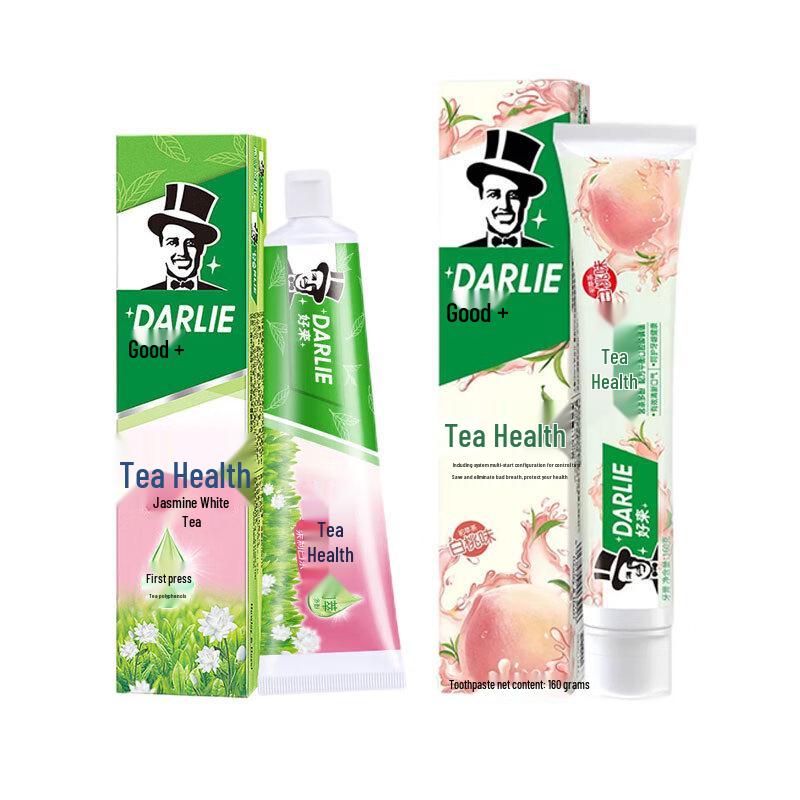 Набор зубной пасты Good Come Tea Care (Жасминовый белый чай + Персик)