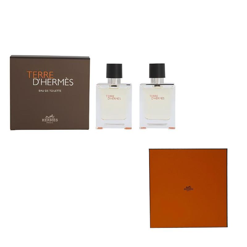 Hermes Землистый Мужской Туалетная Вода Набор из Двух Предметов Древесный Туалетная Вода 50мл*2