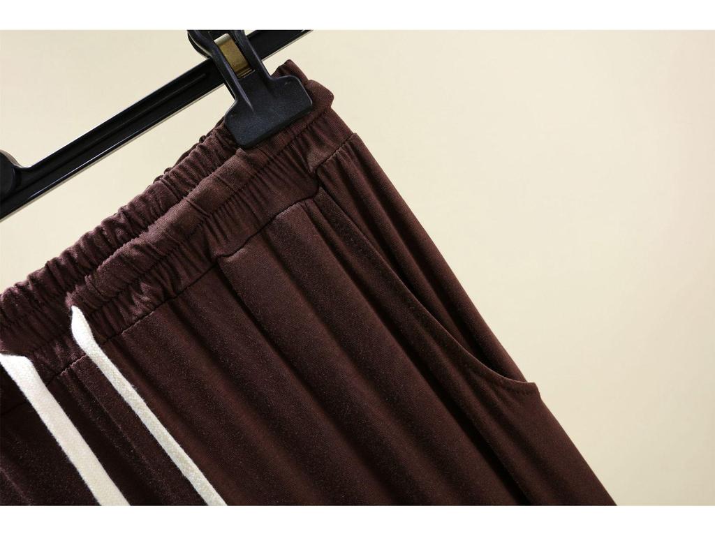 Женская миди-юбка А-силуэта на резинке - Модал, карман, кэжуал, свободный крой для весны/лета