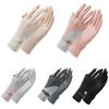 Touch Screen Ice Silk Gloves Anti-UV Sunscreen Gloves Fashion Mittens Summer