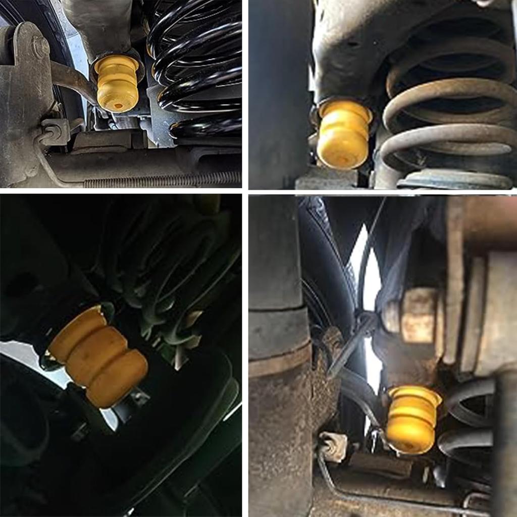 Rear Bump Stops Axle Bumper Compatible With Chevy Tahoe Suburban Yukon 2000-, Avalanche 2002-2013, Escalade 2002- (Rear)