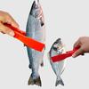 Handheld Fish Gripper with Retractable Keychain Ergonomic Handle Lightweight Portable Multi-function Fish