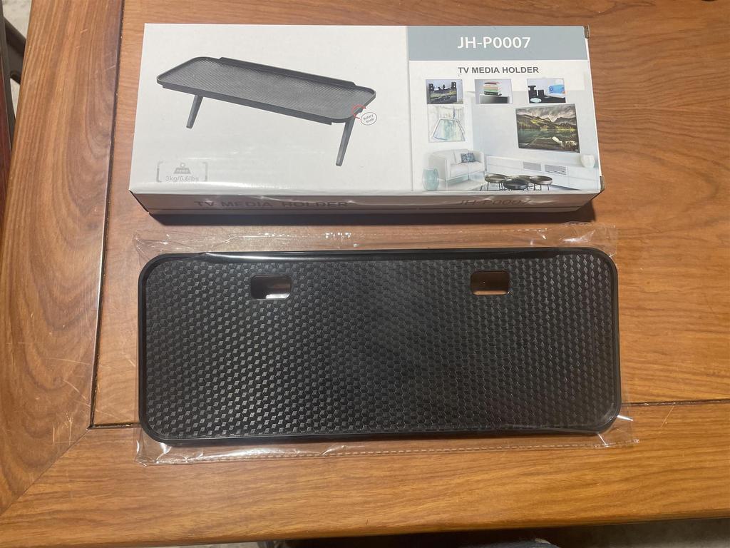 Пластиковая стойка для хранения без перфорации для экранов телевизоров или компьютеров