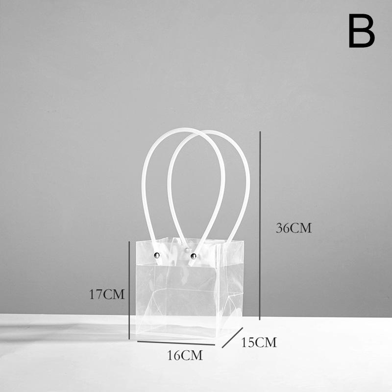 Прозрачные пакеты из ПВХ, сумки, подарочные пакеты, цветочные пакеты, упаковочные пакеты, подарочные пакеты, флорист, цветочный материал