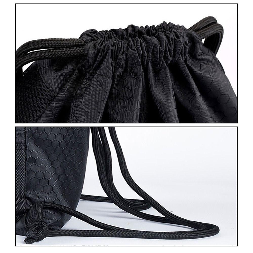 1Pcs Basketball Helmet Storage Fitness Backpack Outdoor Zipper Bag Simple Sports Drawstring Pocket