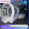 Transparent Dome Bubble House: Inflatable Trampoline Bed and Starry Sky Exhibition Tent