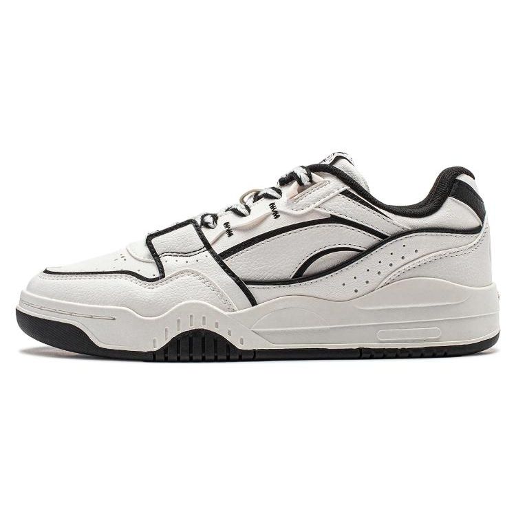 Li Ning Light Blue Lightweight High Resilience Comfortable Thick Sole Height Increasing Breathable Lightweight Low Top Skate Shoes AGCS252-21