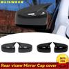For Mitsubishi Lancer X 10 EX EVO 2013-2016 Black/Carbon Side Door Rearview Mirror Cover Cap Trim Shell Sticker Car Styling