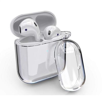 Для Apple AirPods Чехол Силиконовый Прозрачный Чехол Airpods Аксессуары Чехол для зарядки