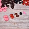 100 шт. Треугольные безопасные пластиковые носы для кукол, игрушек, поделок из медведя, животных, безопасные носы для поделок, изготовления кукольных игрушек, аксессуары, детали