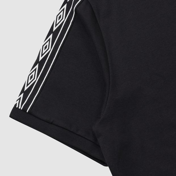 UMBRO Hbl Og Боковая Алмазная Футболка с Коротким Рукавом Черная (Uq321Crs81)