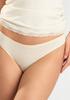 Figi damskie brazyliany z naturalnej bawełny organicznej Natural Cotton Ecru 1447 Sielei SIELEI 1447 FIGI BRAZYLIANY NATURAL COTTON ecru S