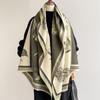 Autumn and Winter New Imitation Cashmere Shawl Scarf Women's Winter Senior Sense Versatile Thickened Warm Scarf