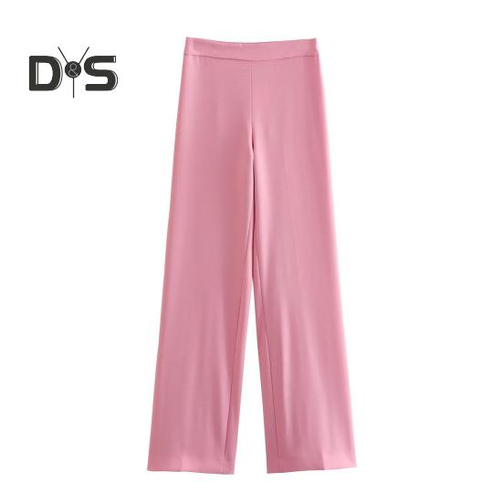 2 шт./компл. женский офисный наряд с лацканами, длинный рукав, одна пуговица, пиджак, высокая талия, длинные брюки, комплект деловой рабочей одежды