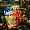 Superhero Parade Blanket Flannel Throw for Sofa, Indoor, Camping, Living Room, Office, Chair, And Bed Soft Birthday Gift