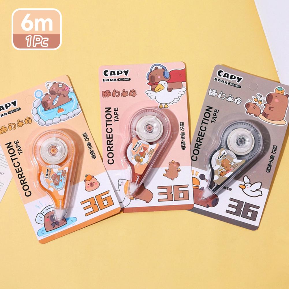 Корректирующая лента с мультяшными креативными изображениями, большой емкости 30 м, для студентов и офисного использования