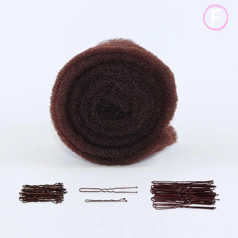 Incremental Hair Volume Sponge With U Shape Hair Clip Hair Pads Invisible Volume Styling Tool Seamless Soft Foam Padding Tool