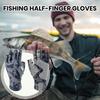 Yousheng 1 пара рыболовных перчаток, супер мягкие, эластичные, износостойкие, устойчивые к ультрафиолетовому излучению, солнцезащитные перчатки, снаряжение для кемпинга