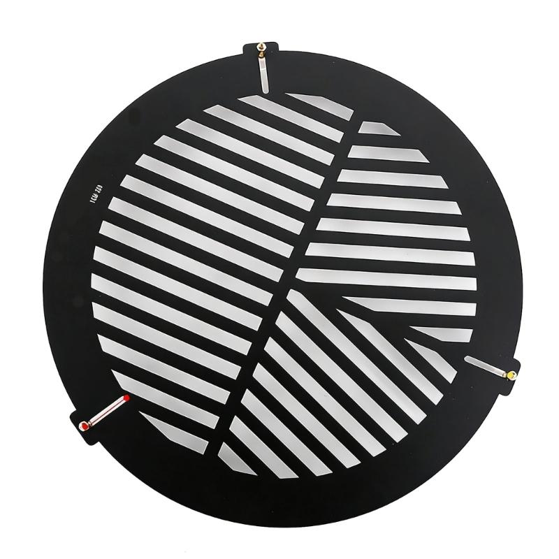 Ergonomic Bahtinov Mask Quickly Installation Fishbones Plate Aluminum Alloys Telescopes Bahtinov Focusing Mask