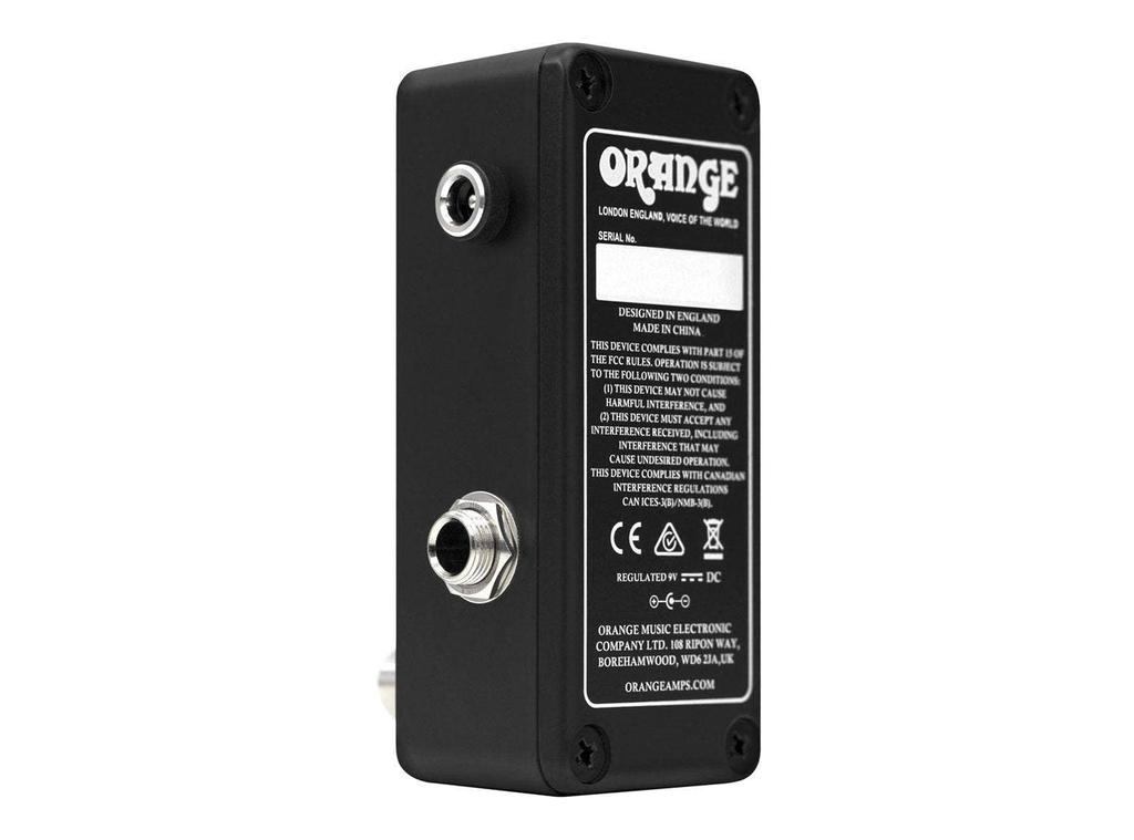 ОРАНЖЕВЫЙ Оранжевый Телепорт Педаль Тип Аудио Интерфейс Оранжевый/OMEC