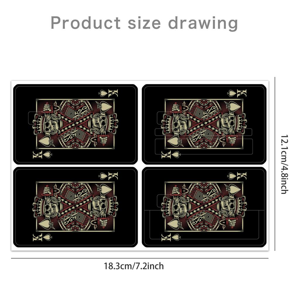 4 шт. наклейка на кредитную карту, наклейка на дебетовую карту для транспортировки, дебетовая, кредитная, тонкая, водонепроницаемая, съемная наклейка на кредитную карту Trump