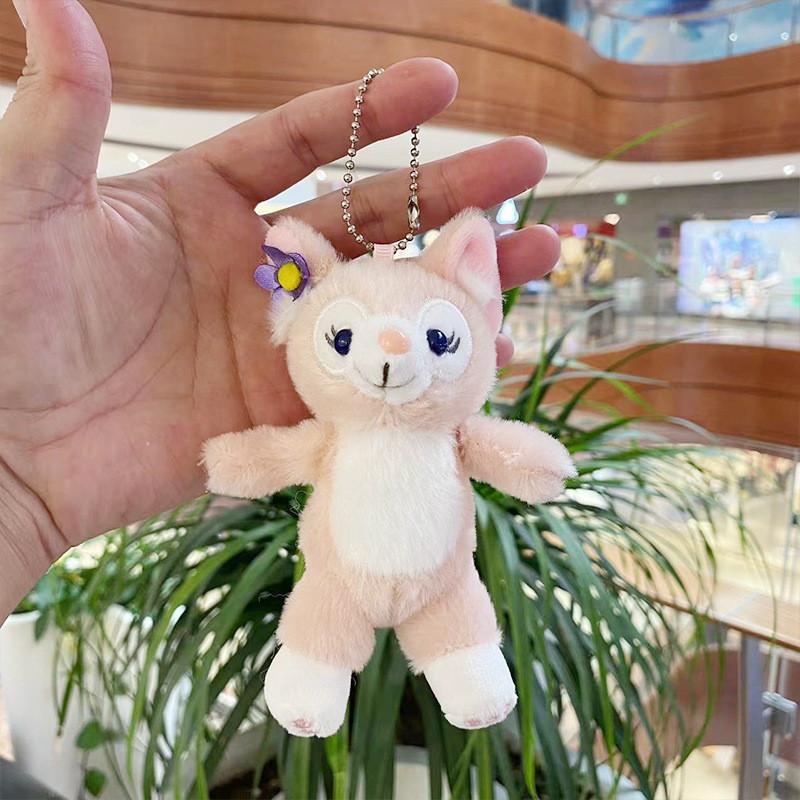 Adorable Fox Cartoon Keychain Plush Doll Cute Backpack Charm And Accessory 18cm