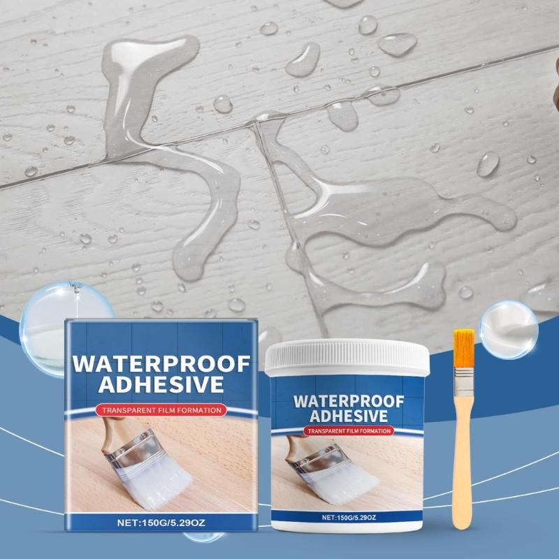 Large Capacity 150g Invisible Waterproof Sealant for Roofs and Wall Clear Coating Agent for Leak Prevention Designs