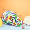 Ручной барабанчик Lollipop Развивающие игрушки Ручной барабан Игрушечный тамбурин Реквизит для танцев