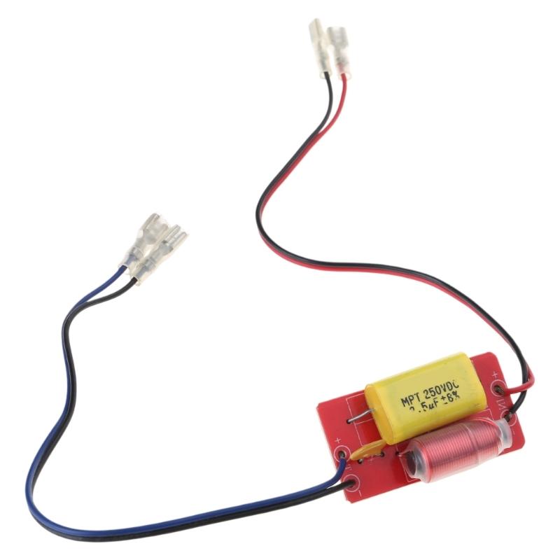 Hi-Fi автомобильный кроссовер 40 Вт Hi-Fi звук ВЧ-делитель частоты для дома, автомобиля, громкоговорителя, DIY, улучшенный