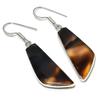 Natural Montana Agate Gemstone Handmade 925 Sterling Silver Earring 1.97" O9M19