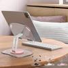 Tablet Bracket Holder Adjustable Desktop Stand Folded Acrylic Tablet Cell Phone Support for iPad Pro Air Mini Samsung Xiaomi Pad