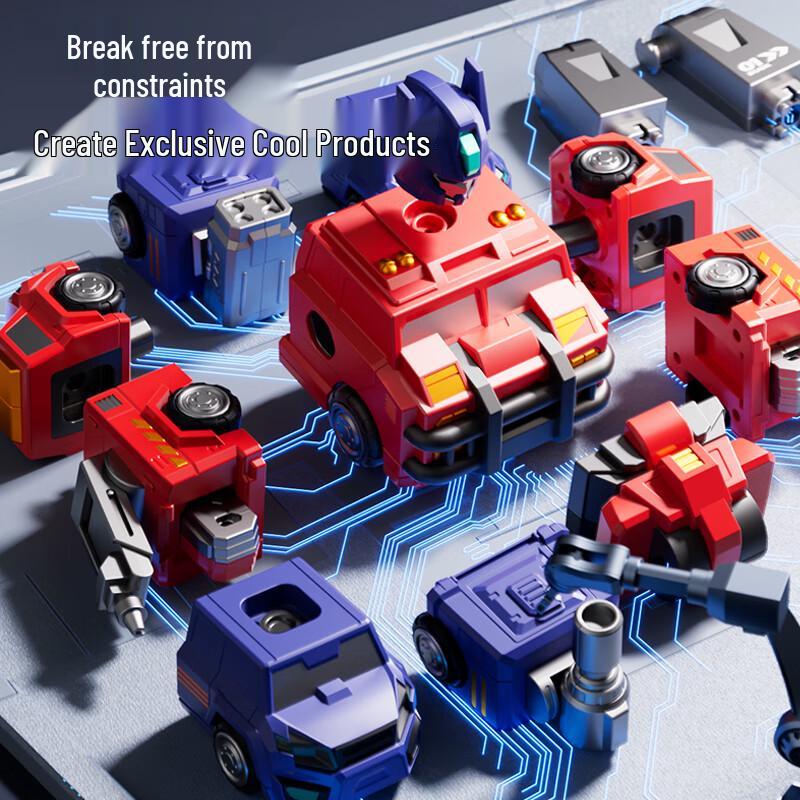 Магнитный робот-трансформер