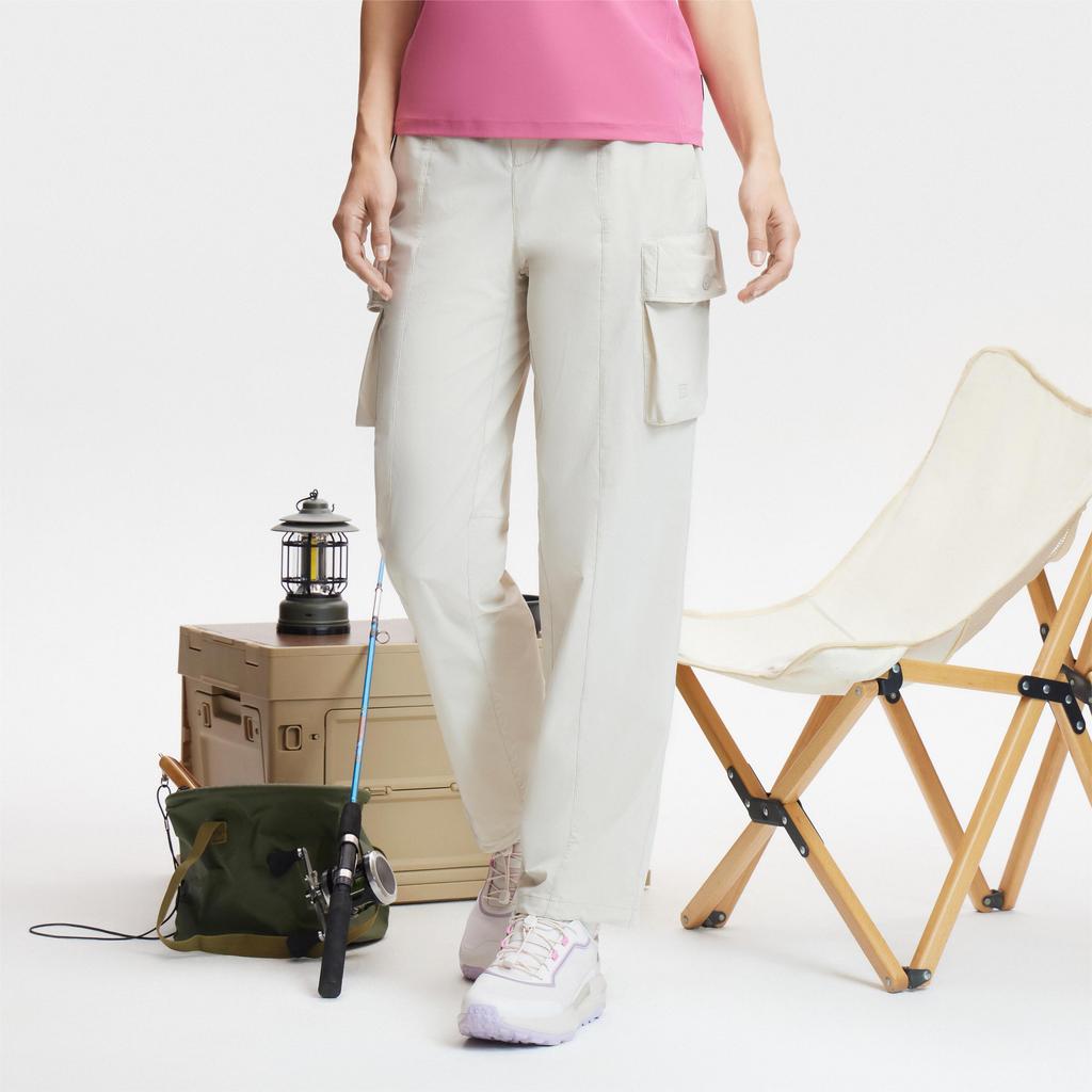Новые повседневные брюки FILA женские верблюжьего цвета A11W427802FBG