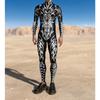 Halloween Tights 3D Digital Printing Adult Cosplay One-piece Costume Men Stage Performance Jumpsuit Dance Party Outfit