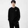 Li Ning Sweatshirts Unisex Black Crew Neck Thickened Regular AWDVH01-1