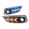 Совместимо с Honda Civic 19-20 Светодиодные ДХО Противотуманные Фары в Стиле Fishbone