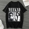 Поп-певец Артист The Weeknd Принт Аниме Топы Футболки Одежда Унисекс Футболка Женская Мультяшная Футболка С коротким рукавом Модная Футболка для Девочек