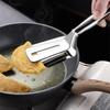 Stainless Steel Frying Shovel Clip Multifunctional Steak BBQ Utensils Fish Spatula Bread Tongs Household Picnic Kitchen Tool