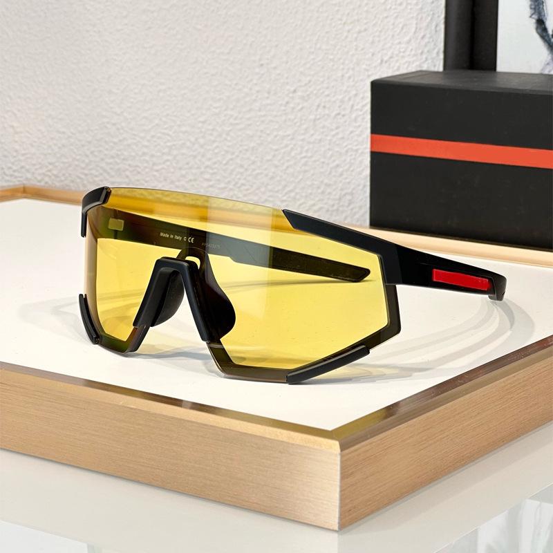 Женские модные ветрозащитные спортивные солнцезащитные очки с большой оправой - унисекс, мода 04W