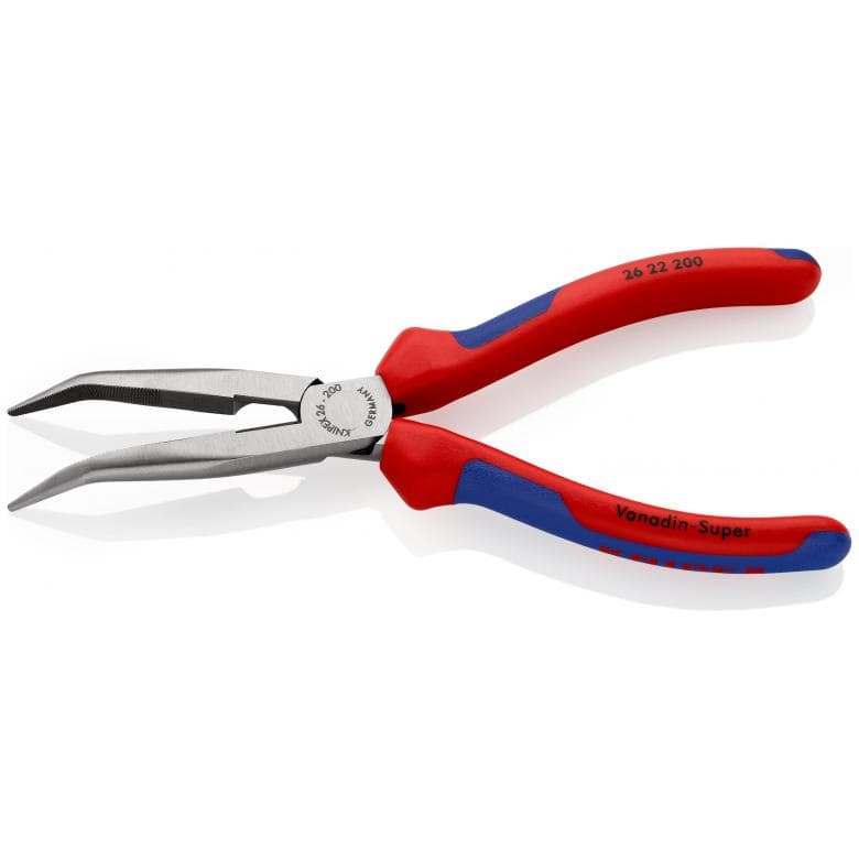 LONG NOSE CUTTING PLIERS 200MM - KN 26 22 200