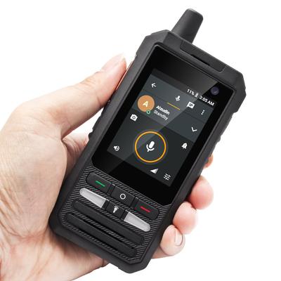 F80S дальний радиус действия 4G LTE двухсторонняя радиосвязь умный мобильный телефон портативный Android 10 Zello PTT POC портативная рация с SIM-картой