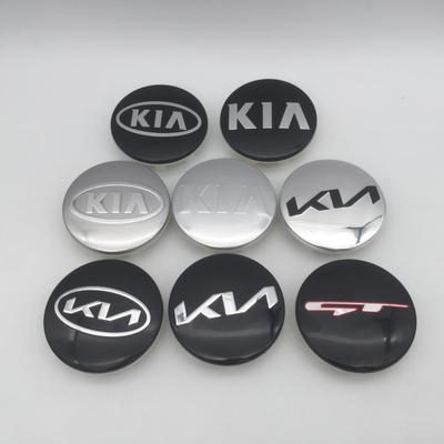 4 шт. 3D 58 мм Для автомобильного значка Колпачки ступицы колеса Наклейки-заглушки Аксессуары для стайлинга